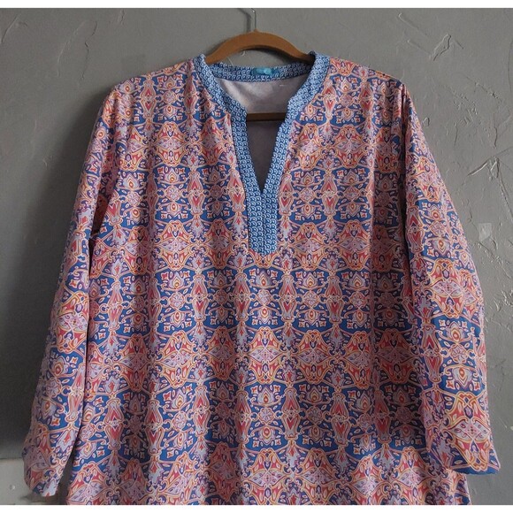 j mclaughlin Tops Blouse Tunic, Women XL Cataline Textiles, Nylon, Spandex,... - Picture 8 of 11